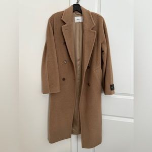 aritzia babaton wool coat